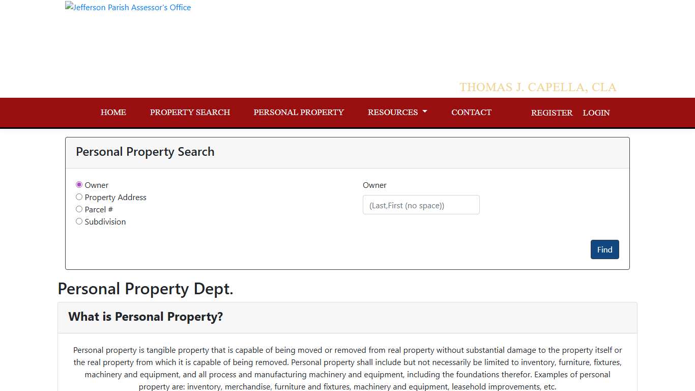 JP Assessor's Office